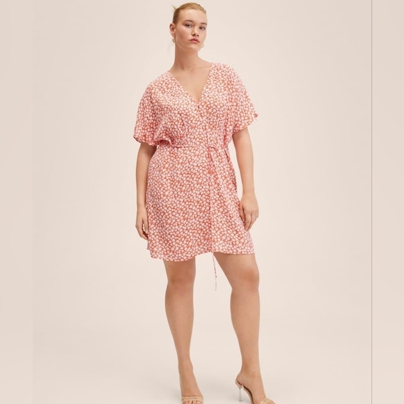 Mango-Flower print  dress - Picture 1 of 11